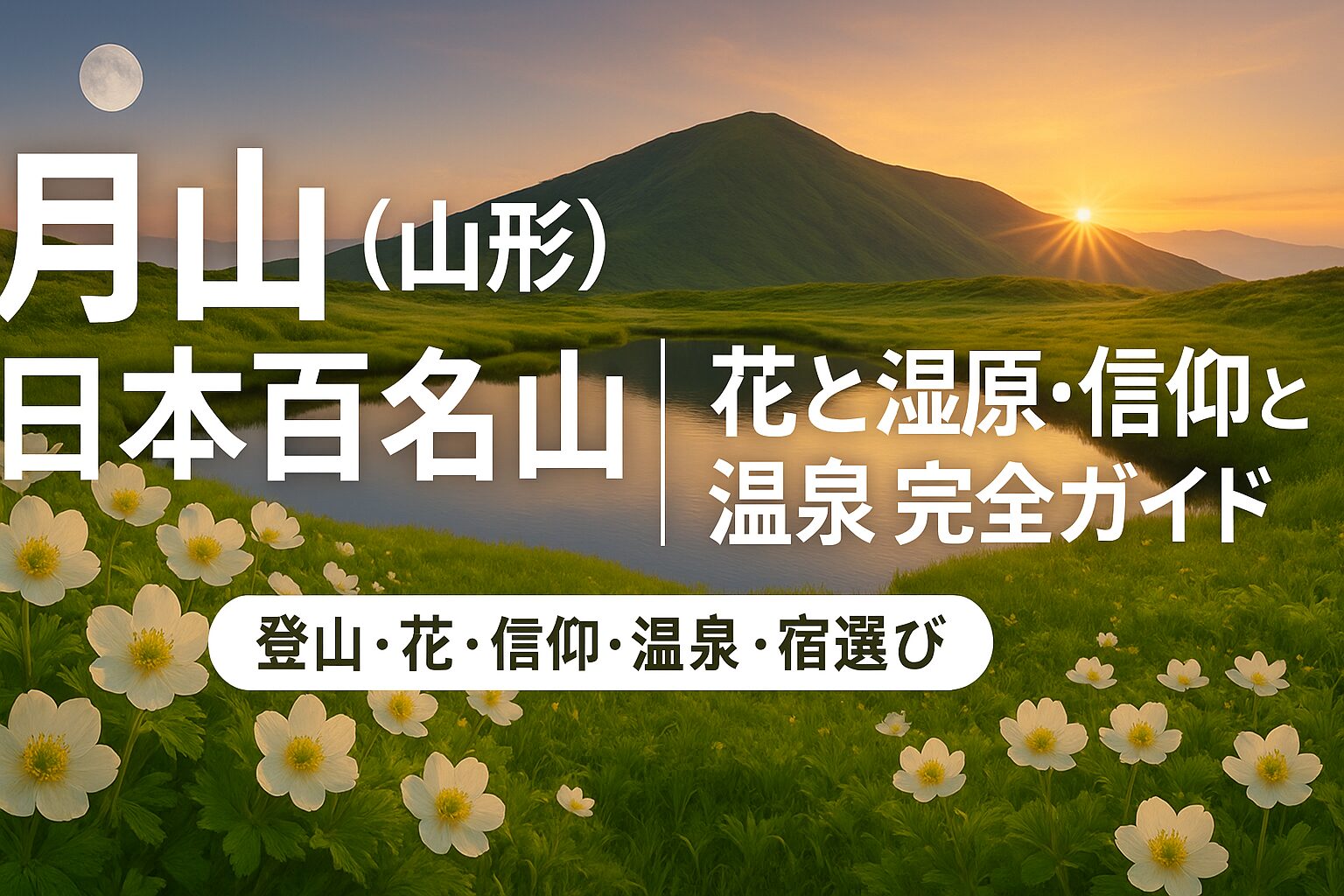 月山(山形)日本百名山|花と湿原・信仰と温泉 完全ガイド