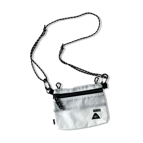 POLeR サコッシュ STAFFABLE CAMP POUCH 累計販売1800個突破 多ポケット リップストップ素材 軽量 アウトドア・フェス・旅行用 1枚目 画像