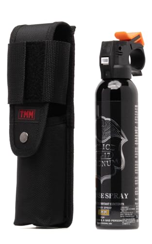 POLICE MAGNUM 熊撃退スプレー 大型 ホルスター付 (全国の複数の国公立機関・地方自治体正式採用品) B-610-CS 1枚目 画像