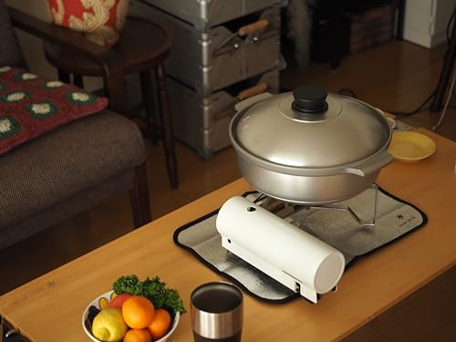 【Amazon.co.jp限定】スノーピーク(snow peak) 防災 HOME&CAMPバーナーホワイト 中間 画像
