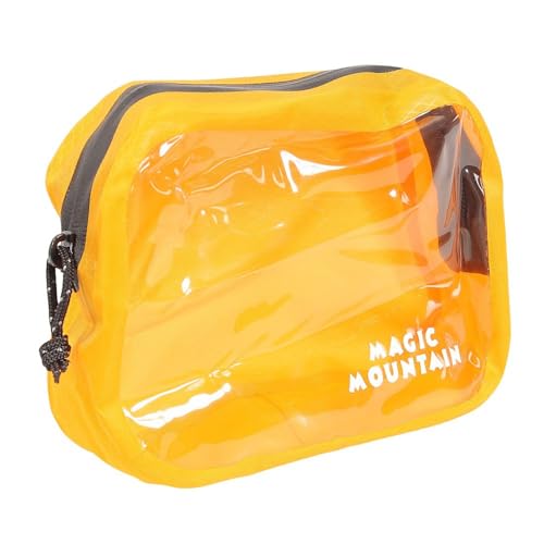 マジックマウンテン(MAGIC MOUNTAIN) ポーチシームレス ドライポーチ 1L イエロー MMSDP1 1枚目 画像