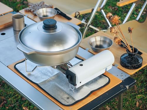【Amazon.co.jp限定】スノーピーク(snow peak) 防災 HOME&CAMPバーナーホワイト 最後 画像