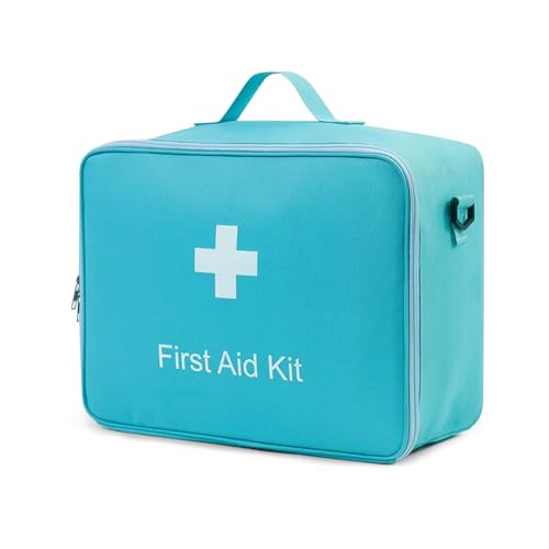 MGizo DtiSpectrum メディカルポーチ お薬収納ポーチ ショルダーストラップ 取り外し可能 救急パック 医療ポーチ 救急用品入れ 大容量 薬箱 応急処置 ハンドル付き 家庭用医療バッグ アウトドア 緊急 防災 1枚目 画像