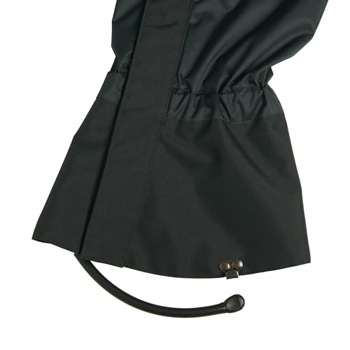 [ミズノ] アクアブロック ゲイター アウトドア 登山 ロング 耐久撥水 あぶみ付 ブラック 最後 画像