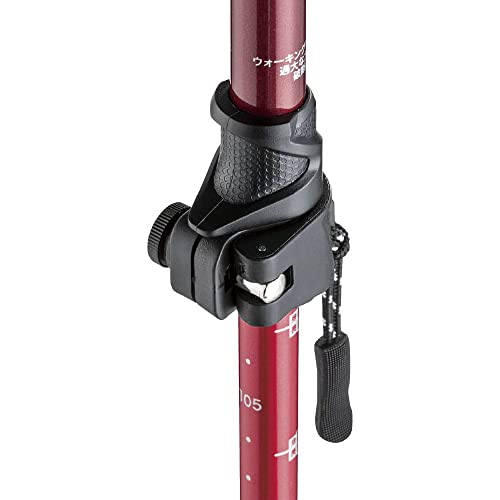 MIZUNO(ミズノ) ノルディック・ウォーク 折りたたみ式ウォーキングポールSH 2本1組 ユニセックス レッド C3JTP110 中間 画像
