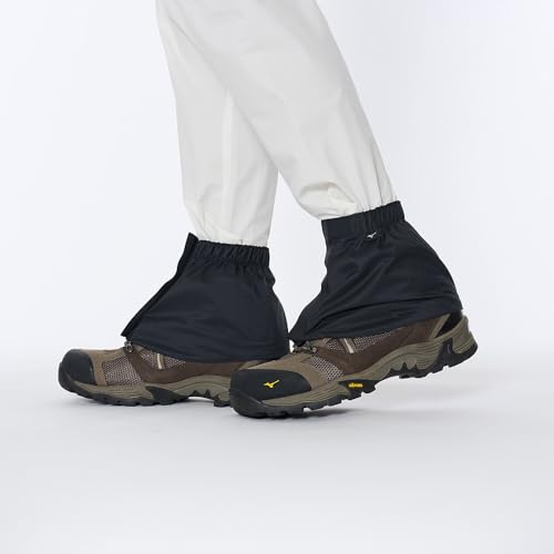 [ミズノ] アクアブロック ゲイター スパッツショート アウトドア 登山 トレッキング 耐久撥水 男女兼用 ブラック F 最後 画像