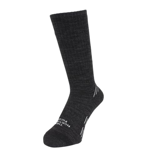 [ザノースフェイス] トレッキング ミッドウェイト クルー ユニセックス ウール アーチサポート パイル 抗菌 ブラック/ブラック M 1枚目 画像