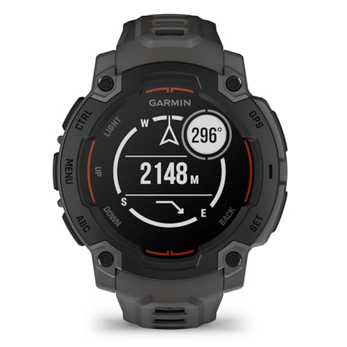 ガーミン(GARMIN) Instinct E 45mmサイズ Black Bezel with Charcoal Band 010-02933-12 【ランニング・ゴルフ・登山・サイクリング等30種類以上対応】【Android/iOS対応】【Suica機能搭載】【ビジネスシーンもOK】【日本正規品】 最後 画像