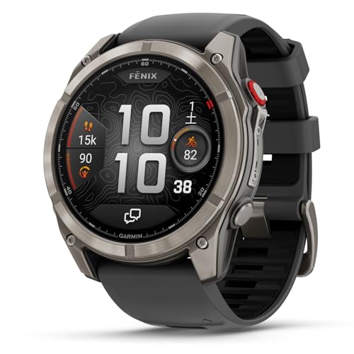 ガーミン(GARMIN) fēnix 8 Pro Sapphire AMOLED 51mm Ti/Graphite【日本正規品】 1枚目 画像