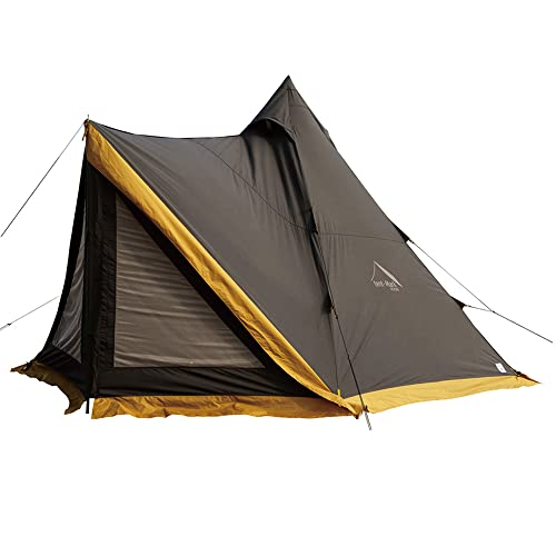 テンマクデザイン サーカスTC DX+ NATSUバージョン【窓付きフロントフラップ付】(tent-Mark DESIGNS) 2 人用 ワンポールテント スカート付き ソロ デュオ ファミリー キャンプ ロープ ペグ 収納ケース付 フルクローズ 画像1