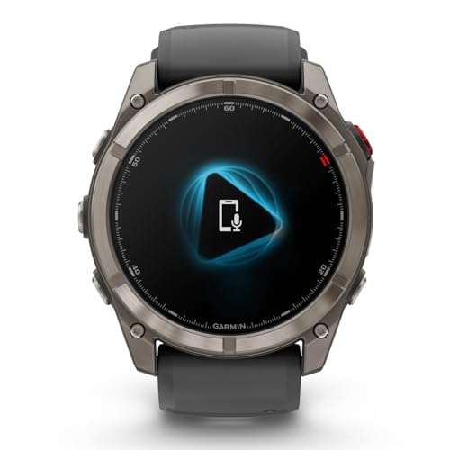 ガーミン(GARMIN) fēnix 8 Pro Sapphire AMOLED 51mm Ti/Graphite【日本正規品】 中間 画像