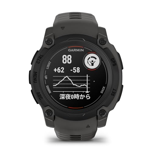 ガーミン(GARMIN) Instinct E 40mmサイズ Black Bezel with Charcoal Band 010-02932-12 【ランニング・ゴルフ・登山・サイクリング等30種類以上対応】【Android/iOS対応】【Suica機能搭載】【ビジネスシーンもOK】【日本正規品】 中間 画像