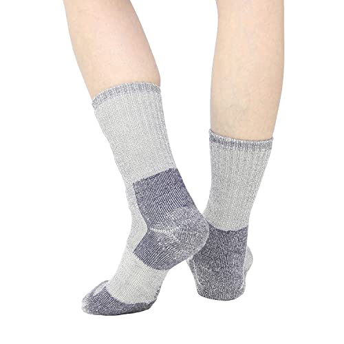 VAXPOT(バックスポット) トレッキングソックス レディース 【メリノウール 極厚パイル編み】 VA-8255 BLK 23-25cm 中間 画像