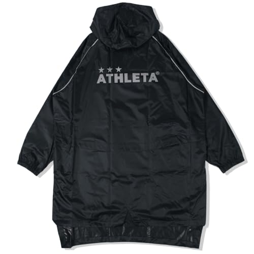 ATHLETA アスレタ JRレインポンチョ JF(ジュニアフリー) BLK 最後 画像