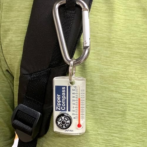 ワイシーエムコンパス(YCMコンパス) アウトドア 方位磁石 ジッパーコンパス 14096 中間 画像