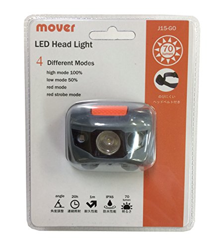 WOODMAN(ウッドマン) mover LEDヘッド ライトグレイオレンジGO 画像1