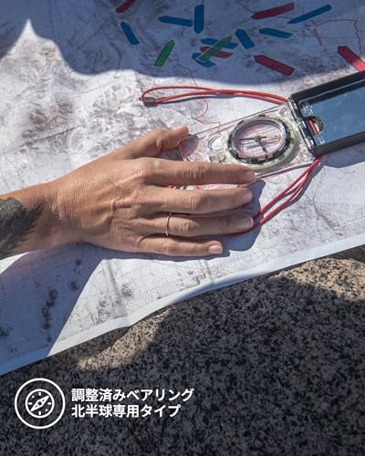 スント(SUUNTO) コンパス 登山 方位磁石 MC-2 NH MIRROR [日本正規品/メーカー保証] SS004231001 中間 画像