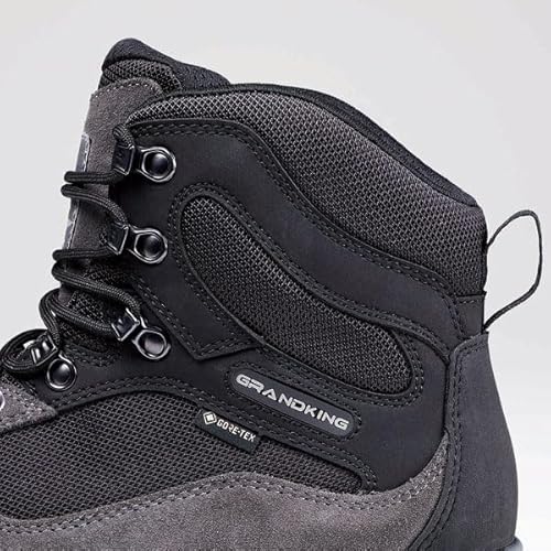 [グランドキング] ハイキングシューズ 11897 GK8X FFF 191(ブラック／グレー) 23.5 cm 最後 画像