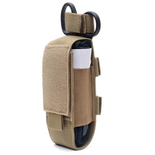 [mocoly]止血帯ポーチ 多機能ポーチ 防水 オックス生地 マジックテープ調整可能 軽量設計 救急ハサミ収納 アウトドア 応急処置 タクティカルホルダー 災害時 安心の防災用 中間 画像