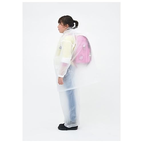 [アクチュアルプロダクツ] レインコート EVAレインコート キッズ 03001082 クリア 140ｃｍ 中間 画像