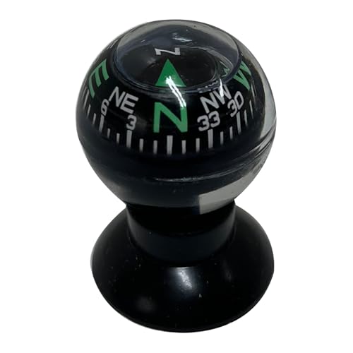 方位磁石 球形 コンパス 吸盤タイプ[サクション] 880S 東京磁石工業 コンパス キャンプ レジャー 登山 方位磁針 画像1