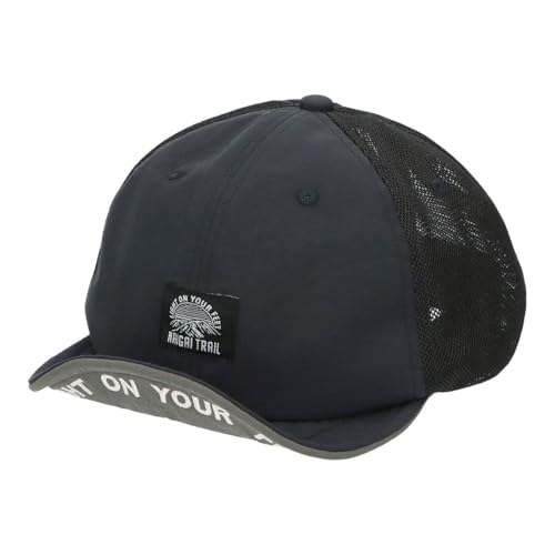 [ナイガイ] SHORT BRIM CAP 【2nd】 アンパイヤキャップ ショートブリム 小つば 短ツバ 登山 ランニング トレイルランニング トレラン キャンプ アウトドア キャップ 帽子 オールシーズン メッシュ サイズ調整 ユニセックス メンズ レディース 90370801 (JP, 数字サイズ, 59.0 cm, 97.チャコール) 画像1