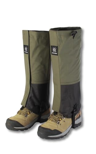 [mitt rom] ゲイター ゲーター 登山 防水 軽量 ロング 釣り 防寒 メンズ レディース (カーキ) 画像1