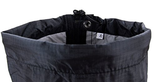 イスカ(Isuka) (ISUKA) ゴアテックス ライトスパッツ フロントジッパー 246301 ブラック 中間 画像