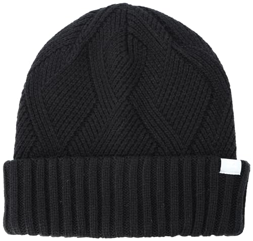 ブレスサーモ ニットキャップ 帽子 吸湿発熱 C2JWA602 ブラック ユニセックスフリー(頭周り:55-60cm) 1枚目 画像