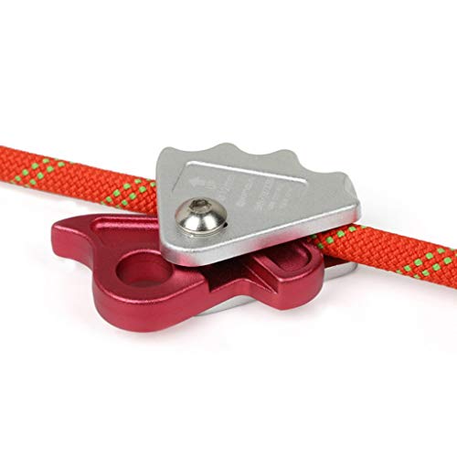 Sharplace 登山 ロープグラブ ロープア 安全装置 全3種, 9-12mmロープにフィット 中間 画像