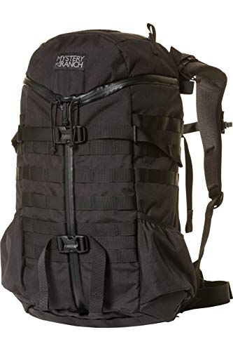 Mystery Ranch 2日間バックパック-タクティカルデイパック Molle ハイキングパック 27L, ブラック, Large / X-Large 1枚目 画像