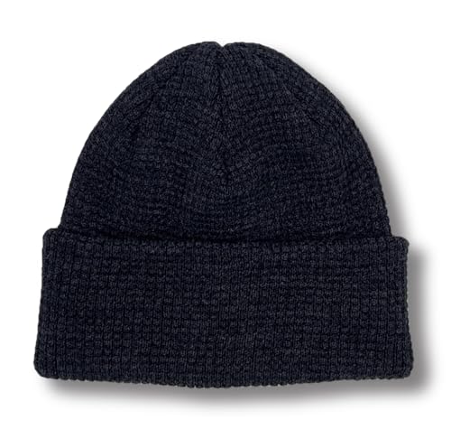 [yokoami＼MADE IN JAPAN] ニット帽 メリノウール 日本製 防寒 チクチクしない ワッチ ビーニー レディース メンズ 秋冬 (チャコール) 画像1