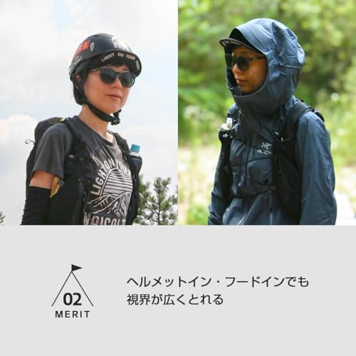 [ナイガイ] SHORT BRIM CAP 【2nd】 アンパイヤキャップ ショートブリム 小つば 短ツバ 登山 ランニング トレイルランニング トレラン キャンプ アウトドア キャップ 帽子 オールシーズン メッシュ サイズ調整 ユニセックス メンズ レディース 90370801 (JP, 数字サイズ, 59.0 cm, 97.チャコール) 中間 画像