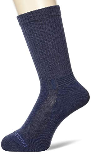 [ミズノ] 靴下 アウトドア ブレスサーモ 薄手パイルソックス 吸湿発熱 トレッキング 登山 Go to by B2JX0710 レディース ネイビー 22.0-24.0 cm 画像1