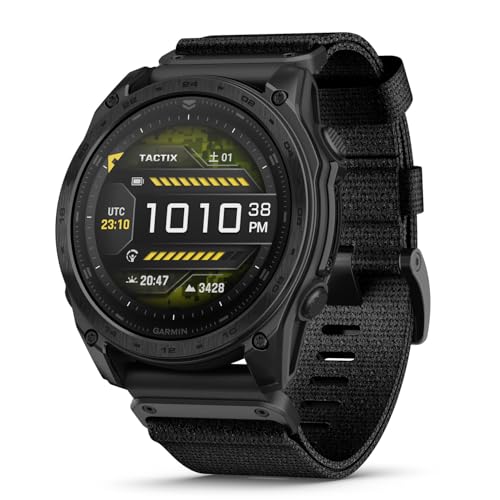 ガーミン(GARMIN) Tactix 8 AMOLED 51mm ミリタリーGPSウォッチ【AMOLEDディスプレイ】【ロングバッテリー】【睡眠計測】 【ランニング・ゴルフ・登山・サイクリング等30種類以上対応】【Android/iOS対応】【Suica機能搭載】【ビジネスシーンもOK】【日本正規品】心電図(ECG)アプリ対応モデル 1枚目 画像