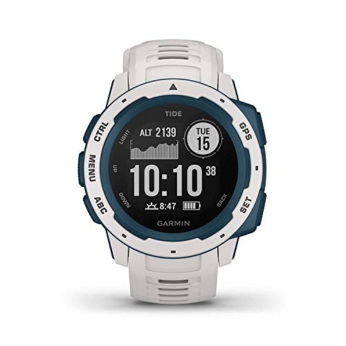 GARMIN(ガーミン) アウトドアウォッチ Instinct Tide White/Blue 010-02064-A2 画像1