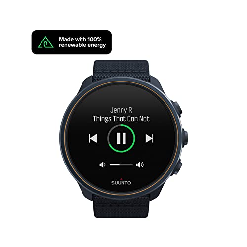 スント(SUUNTO) スント ナイン バロ グラナイトブルー チタニウム(SUUNTO 9 BARO GRANITE BLUE TITANIUM) トレイルランニング スマートウォッチ GPS 登山 心拍 最後 画像