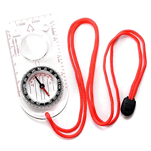 【Tmwinners】コンパス 方位磁石 方位磁針 (耐温度：-３０～６０℃) 1枚目 画像