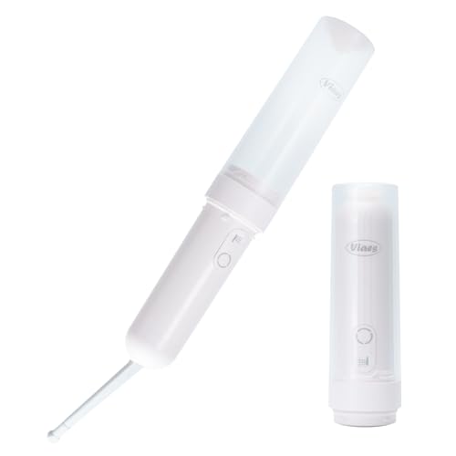 Viaes（ビアエス）【正規品】充電式 携帯おしり洗浄器【水圧強い ストロングモード搭載】（USBケーブル、予備ノズル、専用ポーチ） 電源不要 簡易 シャワー ウォッシュ トイレ ハンディ ポータブル (a.ホワイト/ジョイントなし) 画像1