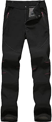[FLYGAGA] トレッキングパンツ レディース 防寒パンツ 登山パンツ アウトドアパンツ 長ズボンクライミング 裏起毛 防風 防寒 厚手保温 防止ピリング防止 秋冬用 画像1