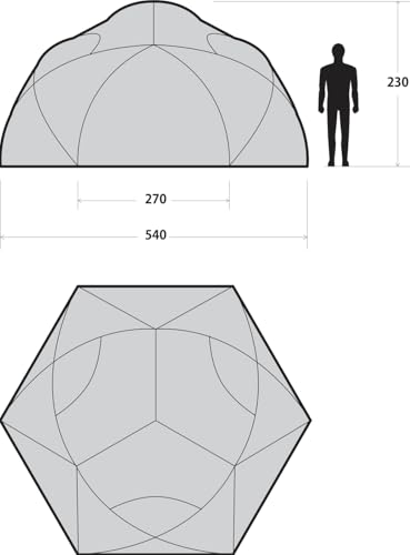 サバティカル SABBATICAL テント サバルパインドーム アウトドア用品 ドームテント 6人 8人 10人 防水 防風 アルミ製ポール 耐水圧3000mm UVカットPUコーティング 最後 画像