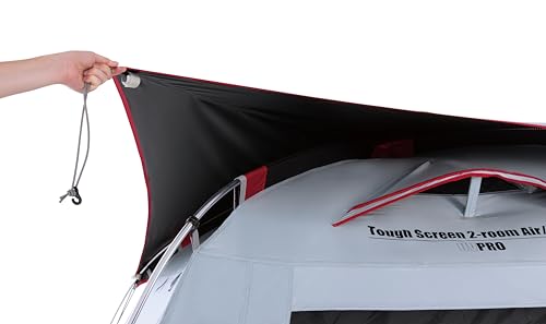 Coleman(コールマン) テント 2ルームテント タフスクリーン2ルームエアー/MDX+ 2000039084 5人用 キャンプ&ハイキング キャンプ アウトドア タープ シェルター 定員 4～5人用 ２ROOM ダークルーム 空気循環 中間 画像