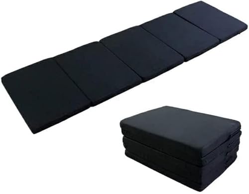 日本製 軽自動車に最適 車中泊 マット 幅 50cm 厚さ 4cm 178cm 超硬質 高弾力 高密度 高反発 チップウレタン 5S-569BK-chip 画像1