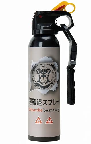 MIFIKO 熊撃退スプレー 熊よけスプレー 超強力 熊スプレー 改良モデル 大容量300ml 5-10m長射程 30秒連続噴射 軽量携帯用設計 安全ロック付き ヒグマ/イノシシ対策 クマスプレー 対策 アウトドア 山岳安全 くまよけ道具 熊対策グッズ 長期保存可能 緊急時用 携帯用収納袋付き 画像1