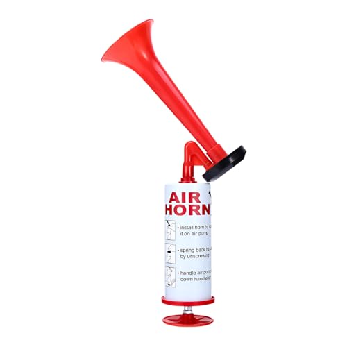 Charmoon エアーホーン 大音量 手動式 スポーツ観戦 山登り 熊よけ 護身用 防犯 (1個) 画像1