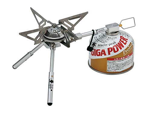 スノーピーク(snow peak) シングルバーナー 防災 登山 ヤエン ストーブ レギ GS-370 1枚目 画像