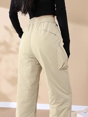 [Anyanmoutn] 登山パンツ レディース 防寒 トレッキングパンツ 作業着 ズボンパンツ 裏起毛 アウトドアパンツ 厚手 撥水 防風 ハイキングパンツ 登山服 冬 中間 画像