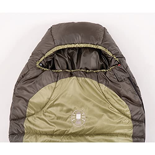 【Coleman コールマン】★大人用寝袋(マミー型) 緑 -18度まで対応★sleeping bag Mummy Style 中間 画像
