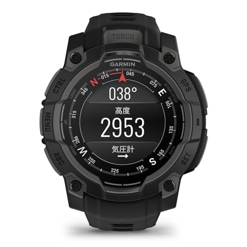 ガーミン(GARMIN) Instinct 3 45mmサイズ AMOLED Black Bezel with Black Band 010-02936-30 【ランニング・ゴルフ・登山・サイクリング等30種類以上対応】【Android/iOS対応】【Suica機能搭載】【ビジネスシーンもOK】【日本正規品】 最後 画像