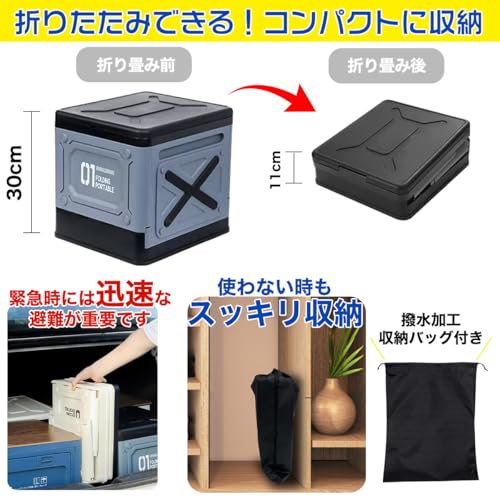 【凝固剤10回・収納バッグ無料付き】簡易トイレ 折りたたみ 簡易トイレ 非常用トイレ 災害用 防災トイレ ステッパー 防災グッズ 介護 備蓄 台風 災害 凝固剤トイレ 携帯トイレ 車 キャンプ トイレ 車中泊 グッズ 旅行 ポータブルトイレ ハイキング 仮設トイレ 便座 緊急トイレ セット 女性用 男性用 (スモークブルー) 最後 画像